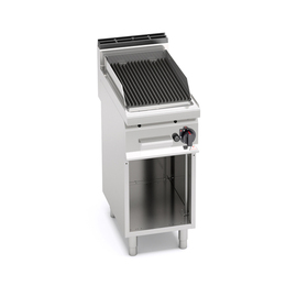 lava stone grill PLG40M MACROS 700 floor model 7 kW  H 900 mm product photo