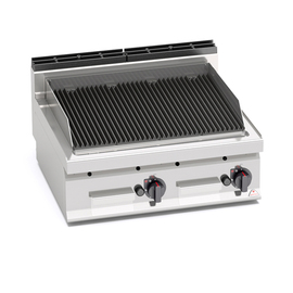 gas lava stone grill PLG80B MACROS 700 countertop device 14 kW  H 290 mm product photo