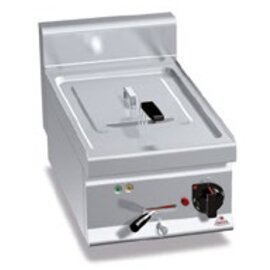 electric deep fryer TURBO-EVOLUZIONE E7F10-4B | 1 basin 2 half baskets 10 ltr | 230 volts 6 kW product photo