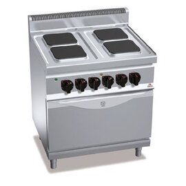 electric stove E7PQ4+FE gastronorm 400 volts 17.9 kW | oven product photo