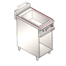 french fries tub CONSTANT E7SP-4M MACROS 700 electric 1000 watts 230 volts product photo