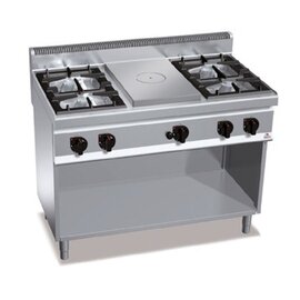 hot plate stove G7T4P4FM 28 kW | open base unit product photo