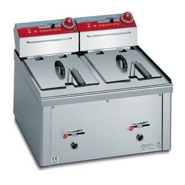 electric deep fryer SNACK TOP ELT 12B+12BE | 400 volts 2 x 6 kW product photo
