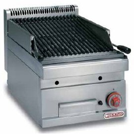 gas lava stone grill PLG40B MACROS 700 countertop device Grate three times adjustable 7 kW  H 290 mm product photo