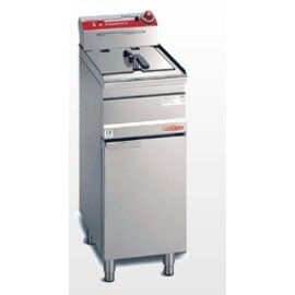 floor standing electric fryer SNACK-STANDING ELT 18M-E | 1 basin 2 half baskets 13 ltr | 400 volts 9 kW product photo