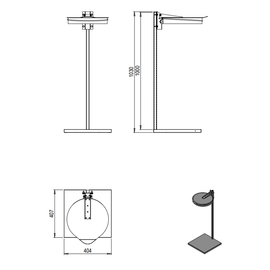 bin bag stand MSH-S for bin bags of approx. 120 l product photo  S