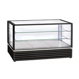 refrigerated vitrine CD 1200 black 230 volts | 2 shelves product photo