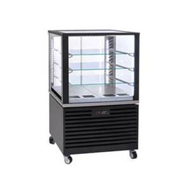 refrigerated panorama vitrine 325 ltr L 800 mm W 750 mm H 1400 mm product photo