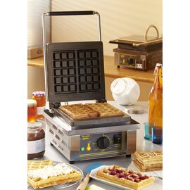 waffle iron  | wafer size 100 x 170 x h 22 mm (2x)  | 1600 watts 230 volts product photo