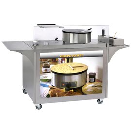 crepe station with 1 baking plate electric 230 volts 3600 watts product photo
