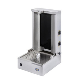 vitreous ceramic kebab grill GR 60 V for 25 kg product photo