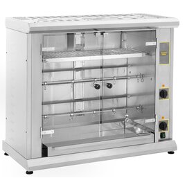 chicken grill RBE 80 Q | 940 mm  x 450 mm  H 845 mm | 2 skewers product photo