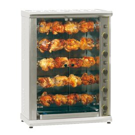 chicken grill RBE 200 | 940 mm  x 450 mm  H 1250 mm | 5 skewers product photo