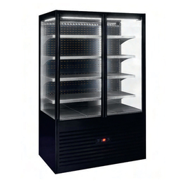 self-service refrigerated display case SSC 1200 black suitable for 3 x GN 1/1 product photo