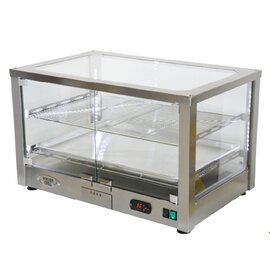 Panorama Heated display WD 780 SI stainless steel coloured 3 levels 1200 watts 230 volts  L 780 mm  B 490 mm  H 480 mm product photo