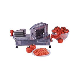 tomato cutter  H 237 mm • cutting thickness 4.8 mm | blade set|table locking angle|huller product photo