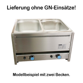 bain marie gas 3 x GN 1/1 product photo