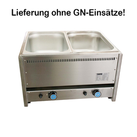 bain marie gas 2 x GN 1/1 product photo