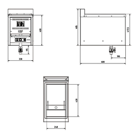 gas fryer L8V | 1 basin | 8 ltr product photo  S