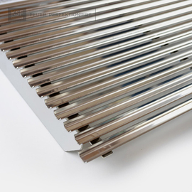 Lava stone grate RGS 395mm rotated 90°  product photo