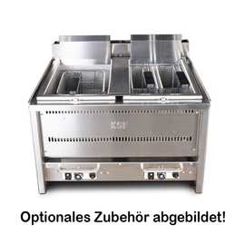 gas fryer LD8V | 2 basins | 2 x 8 ltr product photo