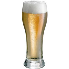 wheat beer glass BRASSERIE 39 cl with mark; 0.3 ltr product photo