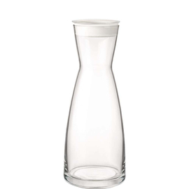 carafe YPSILON 1125 ml glass with lid white product photo