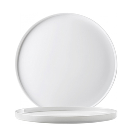 plate flat GRANGUSTO white tempered glass | round Ø 270 mm product photo