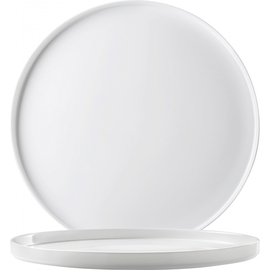 plate flat GRANGUSTO white tempered glass | round Ø 320 mm product photo