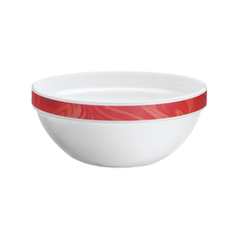 stacking bowl 315 ml NATURA RED tempered glass Ø 120 mm H 49 mm product photo