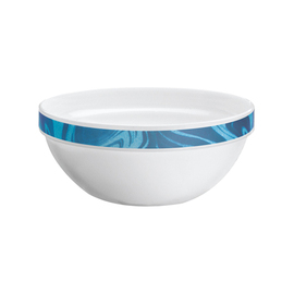 stacking bowl 315 ml NATURA BLUE tempered glass Ø 120 mm H 49 mm product photo