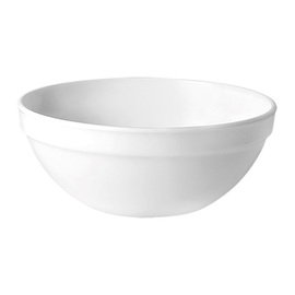 stacking bowl 315 ml CAREWARE WHITE tempered glass Ø 120 mm H 49 mm product photo