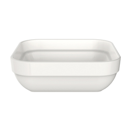 stacking bowl square CAREWARE WHITE tempered glass 110 mm x 110 mm H 36 mm product photo