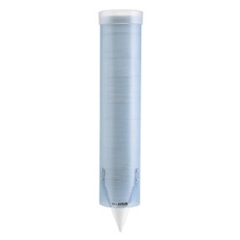 cup dispenser transparent arctic blue  L 406 mm | suitable for cup Ø 57 - 73 mm product photo