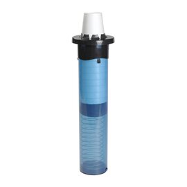 cup dispenser built-in version one-size-fits-all transparent blue  Ø 134 mm  L 597 mm product photo