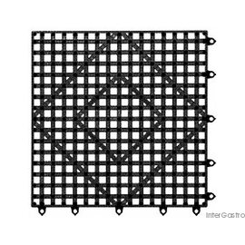 draining mat Versa-Mat® plastic black 305 mm x 305 mm product photo