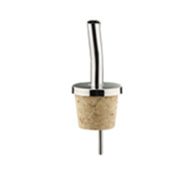 CLEARANCE | Universal pouring spout, stainless steel, for 3-liter bottle, cork product photo