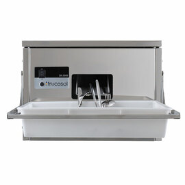 cutlery dryer SH-3000 stainless steel UV light | cutlery units per hour approx. 3000 parts ph | 230 volts 750 watts product photo