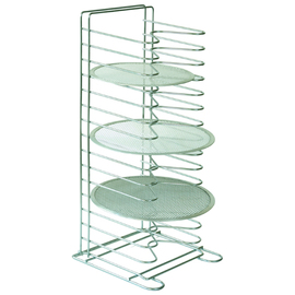 pizza rack suitable for 15 baking sheets  L 365 mm  B 365 mm  H 650 mm product photo