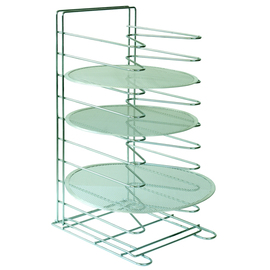 pizza rack suitable for 10 baking sheets  L 340 mm  B 400 mm  H 650 mm product photo