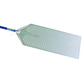 pizza peel aluminium perforated 600 x 400 mm  L 1900 mm product photo