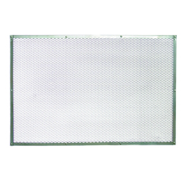 pizza screen|mesh grid baker's standard perforated aluminum product photo
