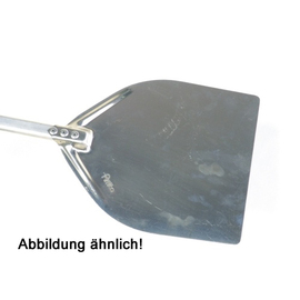 CLEARANCE | Pizza scoop, aluminum, bucket size 22 x 35 cm, length 105 cm, light version product photo