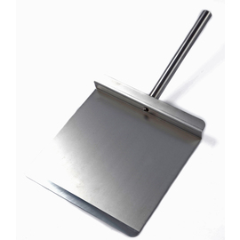 shovel aluminium 300 x 300 mm  L 600 mm  • long stainless steel handle product photo