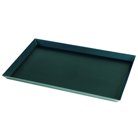 rectangular baking sheet baker's standard blue sheet metal  H 30 mm product photo