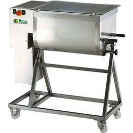 meat mixers 75 kg 230 volts 400 volts 1500 watts 4 castors | 1 shovel product photo