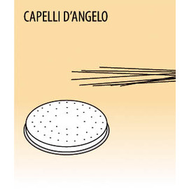 MPF 8-Capelli D'Angelo Matritze Capelli D´Angelo, Ø 1 mm, aus Messing für Nudelmaschine MPF 8 product photo