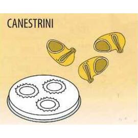 MPF 2,5/4 -Canestrini Matritze für Nudelform CANESTRINI- Einsatz für Nudelmaschine MPF 2,5 oder MPF 4 aus Messing-Kupferlegierung product photo