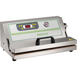 vacuum packaging machine MSD 400 stick device with double seal 1,8 m³/h sealing seam 420 mm product photo