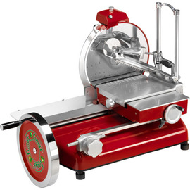 slicer VV 350 VOLANO red | vertical cutter  Ø 350 mm with underframe product photo